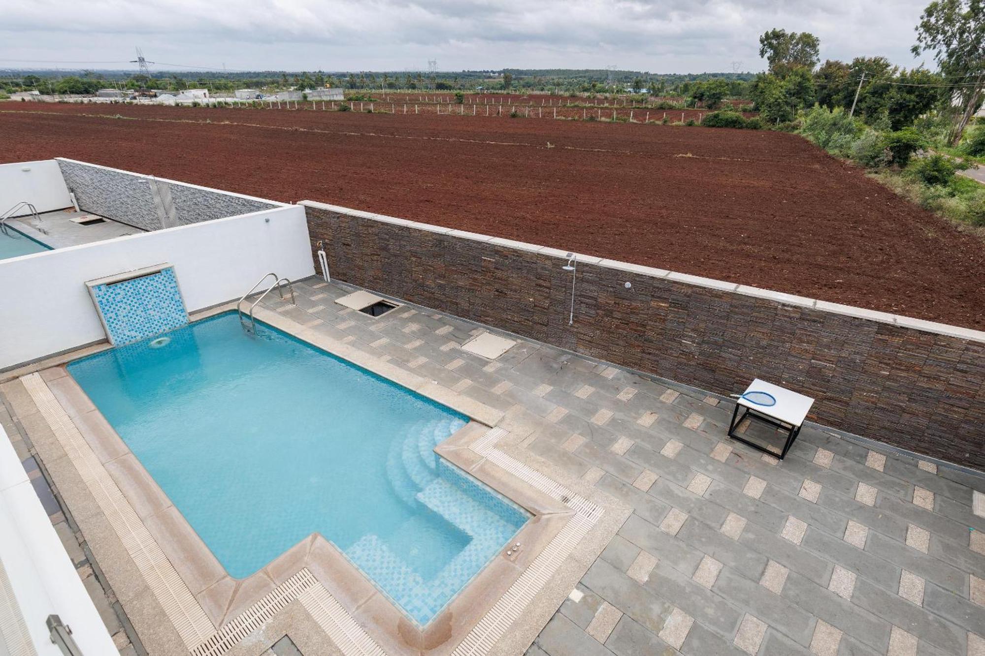 Celestial Sapphire Villa Pvt Pool Veg Food 4Bhk Dod Ballapur Ngoại thất bức ảnh