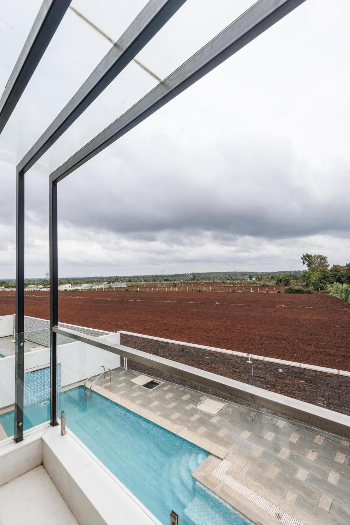 Celestial Sapphire Villa Pvt Pool Veg Food 4Bhk Dod Ballapur Ngoại thất bức ảnh